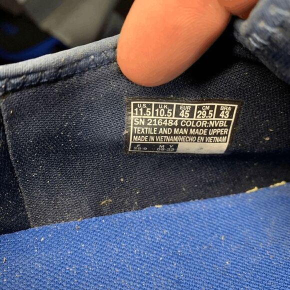 Skechers Go‎ Walk Mens Blue Loafer Slip On Shoes 216484 Size 11.5 M Air Cooled - Picture 9 of 9